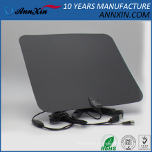 прочный Ультра-тонкий плоский крытый HDTV антенны UHFVHF стандарта DVB-T цифровой крытый ТВ антенны